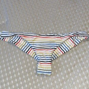 Billabong Multicolor Striped Bikini Bottom